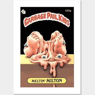 Garbage Pail Kids - Meltin Milton - Vector Posters and Art